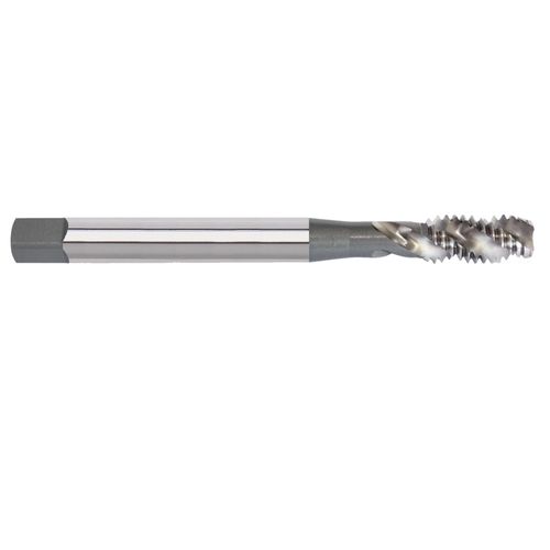 Macho para Máquina em Aço Rápido (HSS) Haste Reforçada Rosca Métrica Grossa (M) - Canal Helicoidal - M6 x 1 - Ref. DIN371 Rocast 65,0012