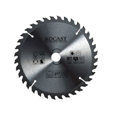Serra Circular com Pastilha de Metal Duro para Madeira - 14" x 48 D Rocast 35,0017