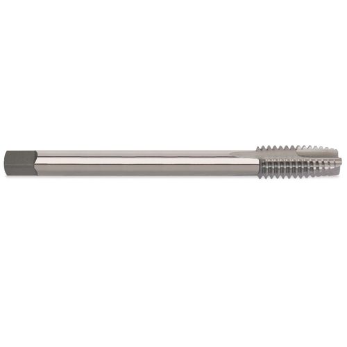 Macho para Máquina em Aço Rápido (HSS) Haste Passante Rosca Paralela para Tubo BSP (G) - Ponta Helicoidal - 1/2"-14 FPP - Ref. DIN5156 Rocast 65,0367