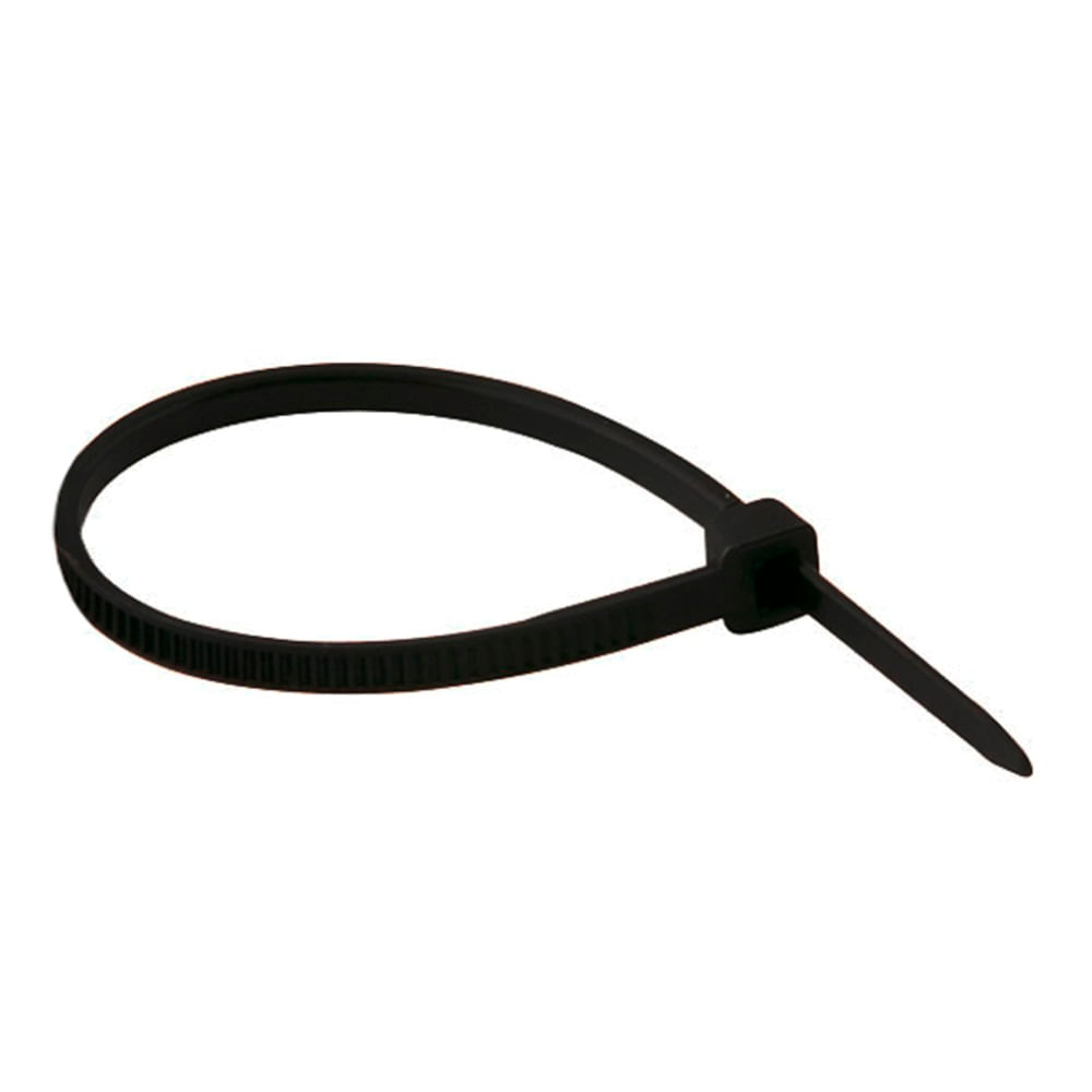 Abraçadeira em Nylon - Preto - 6,00 x 300mm - Ref. 100 Pçs/Emb Noll 80,0019