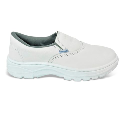Sapato de Segurança com Elástico sem Bico Mono Branco Nº 34 Ref. PPP 40 Proteplus 269,0045