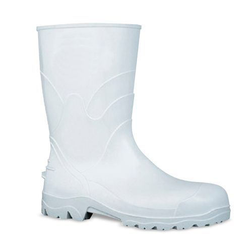 Bota PVC Branca com Forro Cano 30cm Nº 33/34 Ref. PPP 106 Proteplus 280,0001