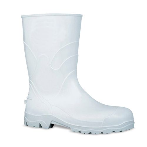 Bota PVC Branca com Forro Cano 30cm Nº 35/36 Ref. PPP 106 Proteplus 280,0002