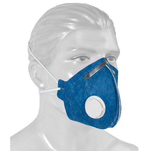 Máscara Respiratória Descartável PFF1 com Válvula Ref. PPR 06 Proteplus 293,0002