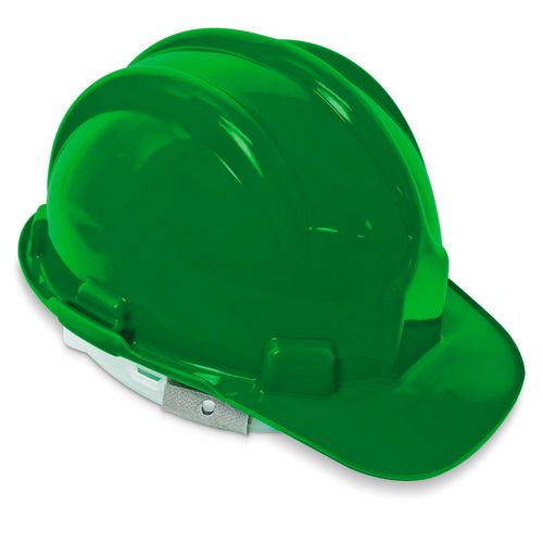 Capacete Plástico Polipropileno Tipo II Classe B Aba Frontal Verde Escuro Ref. PPC 01 Proteplus 295,0006