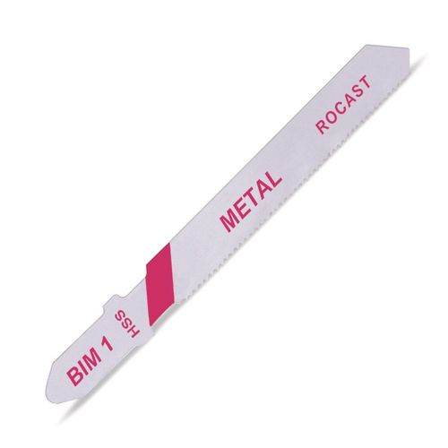 Lâmina de Serra Tico-Tico para Metal - 100 x 8mm - Ref. BIM 3 blister com 5 unidades Rocast 83,0006