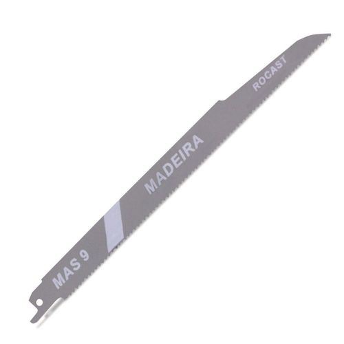 Lâmina de Serra Sabre para Madeira - 12 x 3/4" - Ref. MAS 12 blister com 5 unidades Rocast 84,0004