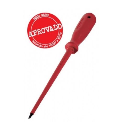 Chave de Fenda Simples Isolada Ref. 150 Nr 1/4"x6" Gedore 035.168
