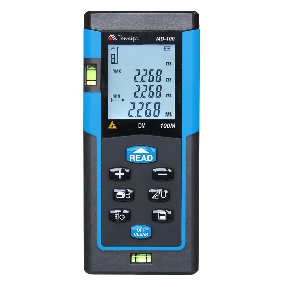 Medidor de Distância a Laser Capacidade 100m Minipa MD-100