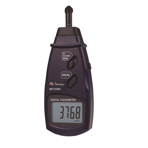 Tacômetro de Contato Capacidade 0,5 a 19999RPM Minipa MDT-2245C