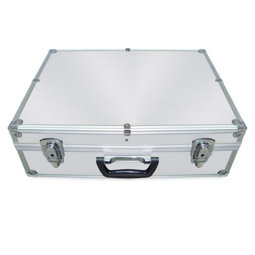 Maleta Média em Alumínio 42 x 28 x 12cm Ref. Média Noll 63,0002