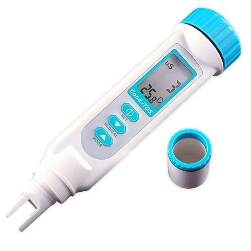 Medidor Digital de Condutividade TDS EC e Temperatura Novotest.br 836-1