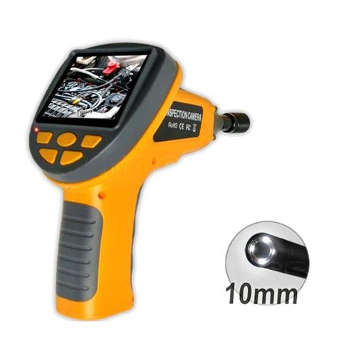 Boroscópio Endoscópio Inspeção por Vídeo LCD 3,5'' Industrial Rotação 180° Novotest.br C0599H_1M
