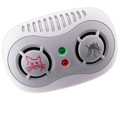 Repelente Eletrônico Ultrassônico Contra Mosquito e Rato 110V Novotest.br AR-166-220V