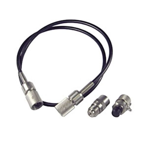 Mangueira Flexível de Alta Pressão Extensão 1 Metro com Adaptadores GE Druck HK1-1000-1
