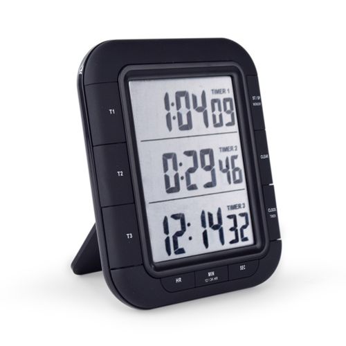 Timer Digital contagem regressiva alarme de fim de contagem regressiva 12/24h Incoterm T-TIM-0020.00