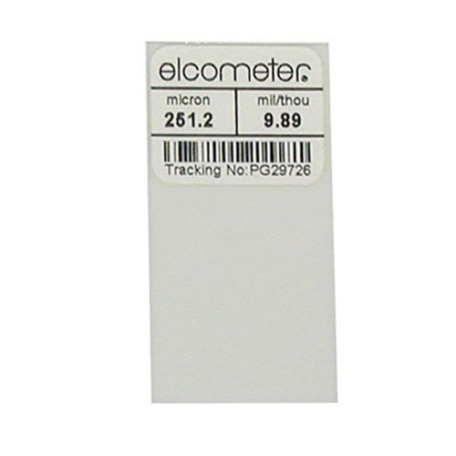 Filme Padrão Individual Valor 175µm Azul Pavão Elcometer T99022570-9A