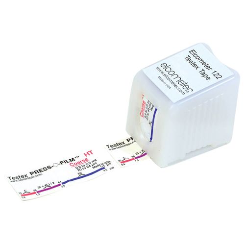 Fita de Réplica de Superfície Testex 12 a 25um / 0,5 a 1,0mils 50 testes por rolo Elcometer E122-A1