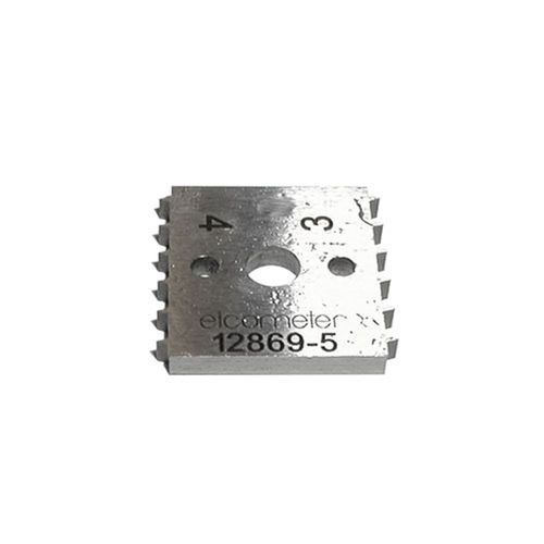 Lâmina de Corte 6x3mm de 4 Lados para Teste de Aderência de Corte Cruzado Ref. 107 Elcometer T99913700-5