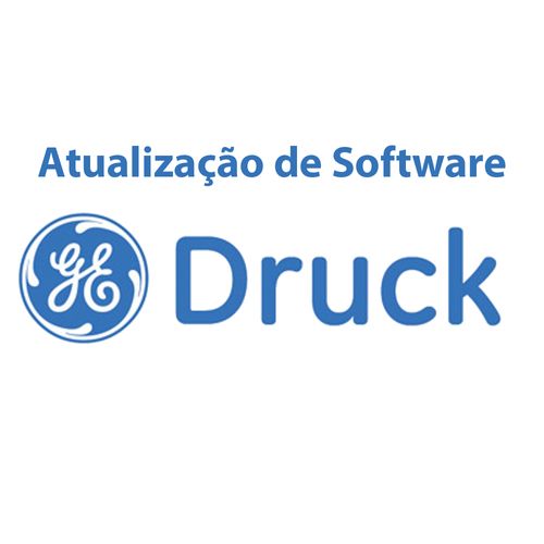Atualização Registro de Dados e Condutor RS232 GE Druck IO800E