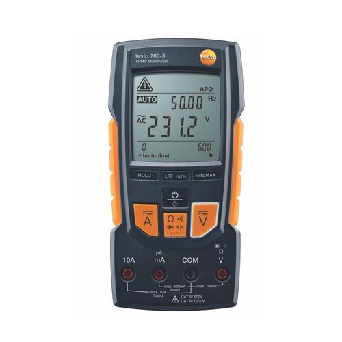 Multímetro Digital True-rms Ref. 0590 7603 Testo 760-3
