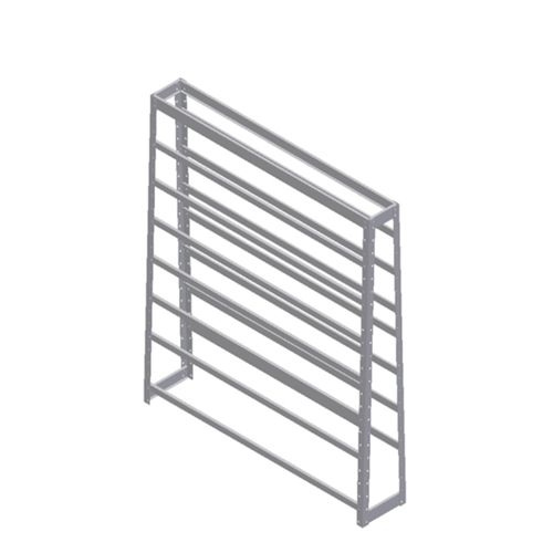 Estrutura para Estante Porta-Componentes Parafusada para 49 Caixas Marcon EF49