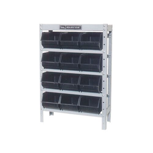 Estante Porta-Componentes Parafusada com 12 Caixas Nº 5 Azul Marcon EF12/5A