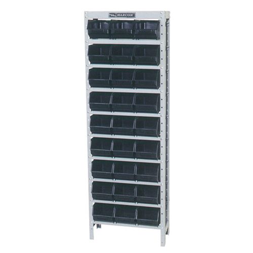 Estante Porta-Componentes Parafusada com 27 Caixas Nº 5 Preta Marcon EF27/5P