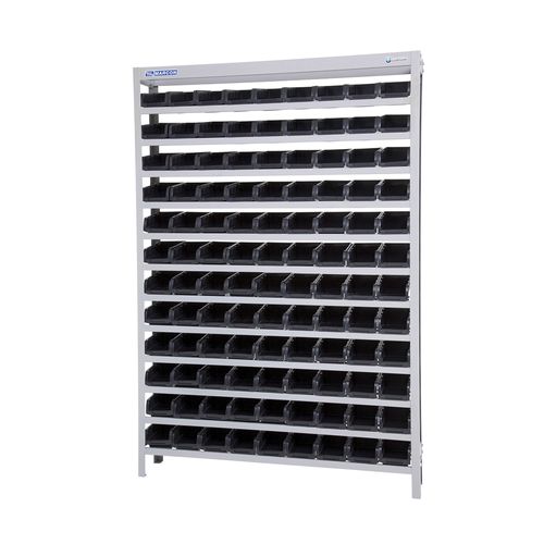 Estante Porta-Componentes Parafusada com 108 Caixas Nº 3 Azul Marcon EF108/3A