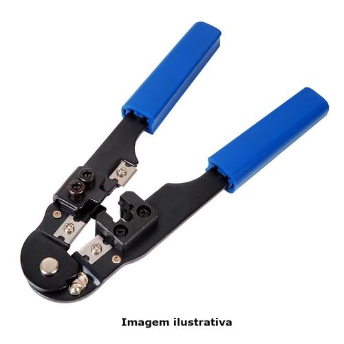 Alicate para Crimpar RJ9 4X2, 4X4 Sem Catraca Mega Polo HY-2094C