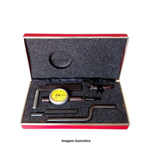 Relógio Apalpador Universal com 05 Acessórios Curso 0,2mm Resolução 0,002mm Starrett 711M-T1