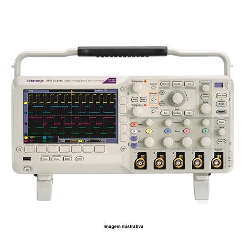 Osciloscópio Digital Largura de Banda 100MHz 4 canais Analogicos Ref. DPO2000B Tektronix DPO2014B