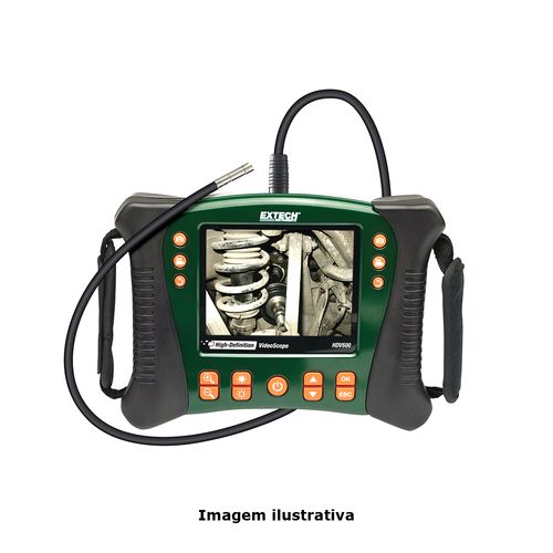 Boroscópio de Alta Resolução com Sonda Semirrígida de 5,8mm Extech HDV620