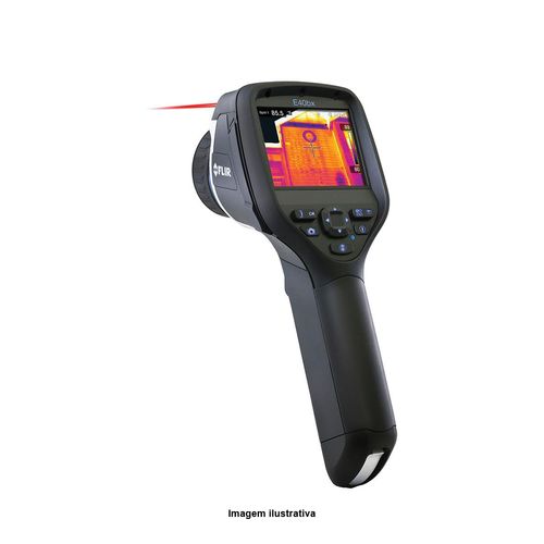 Termovisor Série E com MSX Resolução 160×120 Pixels Temperatura -20 a 120°C Wi-Fi Tela 3.5'' Ref. 64501-0501 Flir E40Bx
