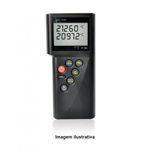 Termômetro Digital de Alta Precisão P795 Capacidade -200 a 850°C Incoterm 7729.02.0.00