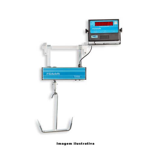 Balança Eletrônica Capacidade 300kg Resolução 100g Visor Mic3 Conexão Rs232 Ref. Tendal300 Micheletti 120.103.005