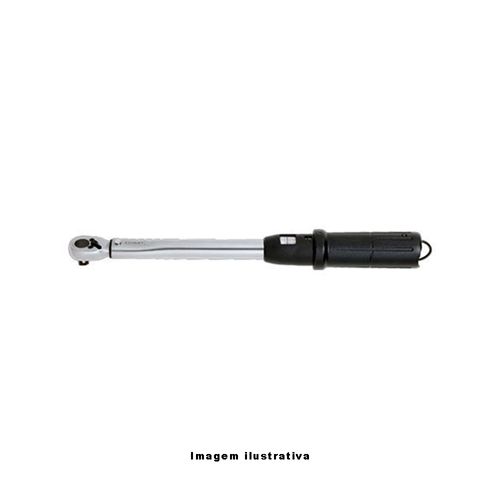 Torquimetro de Estalo Profissional Capacidade 20-80Ft-Lb 20-10N.m Encaixe 3/8'' Stanley 13-105