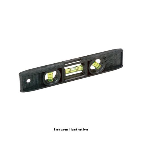 Nível com 3 Bolhas Torpedo Comprimento 8'' 203mm Resistente a Impactos Stanley 42-291