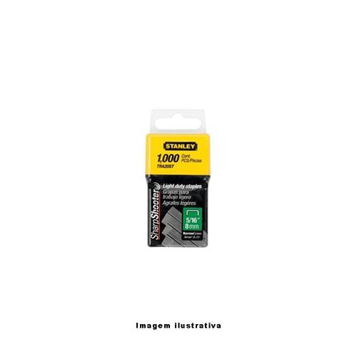 Grampos Tamanho 9/16'' 1.000 Peças para Serviços Pesados Stanley TRA709T