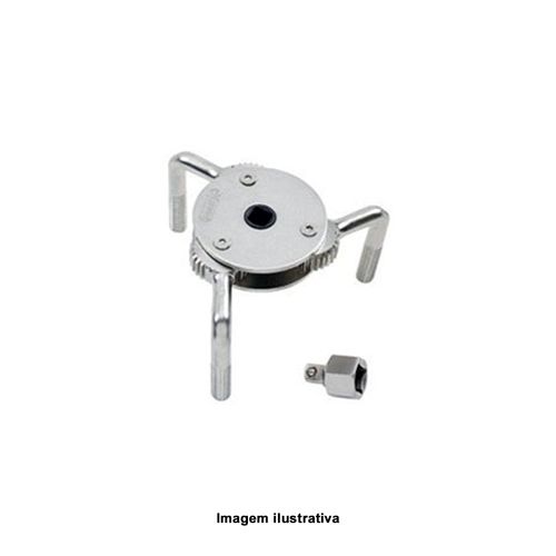 Sacador de Filtro de Óleo 3 Braços Capacidade 2-1/2'' a 4-3/4'' / 64 a 120mm Stanley 79-043