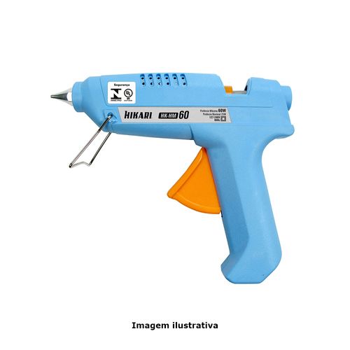 Pistola de Cola Quente Bivolt Potência 60W Ref. HK-HM 60 Hikari 21K156