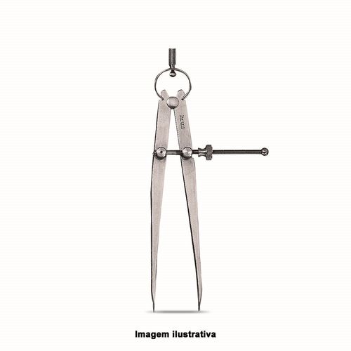 Compasso Yankee de Ponta sem Ajuste Rápido Capacidade 200mm 8'' Starrett 83B-8