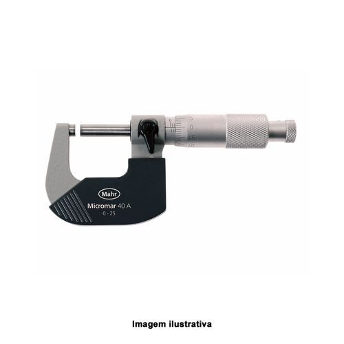 Micrômetro Analógico 75 a 100mm x 0,01mm Ref. 40 A Mahr 4134003