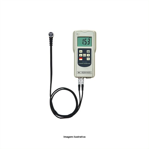 Medidor Espessura Ultrassom Digital Faixa de medição 1,5 a 300mm Aço Resolução 0,01mm com Bluetooth Metrotokyo MTK-1302
