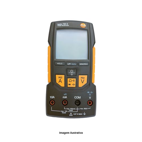 Multímetro Digital True-rms Ref. 0590 7602 Testo 760-2