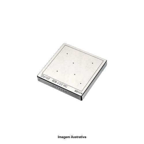 Padrão de Dureza Rockwell-F HRF 100 Ref. 67900 Starrett PT05100