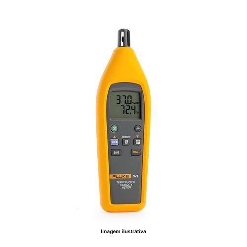 Medidor de Temperatura e Umidade -20 a 60°C 5 a 95RH Fluke FLUKE-971