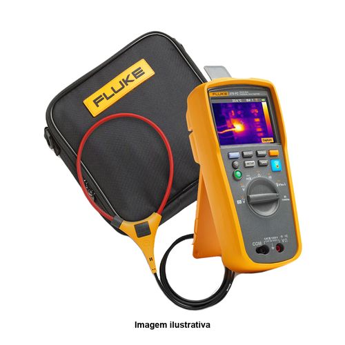 Multímetro com Imagem Térmica True RMS com Garra de Corrente e Fluke Connect Ref. 4773767 Mod. 279 FC Fluke 279FC_IFLEX-TRMS
