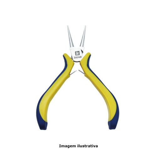 Alicate Bico Redondo Curto Ref. HK-506 Hikari 21A506