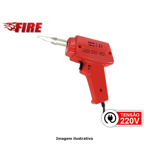Pistola de Solda Tensão 220V Ref. FIRE 150 Hikari 21K029